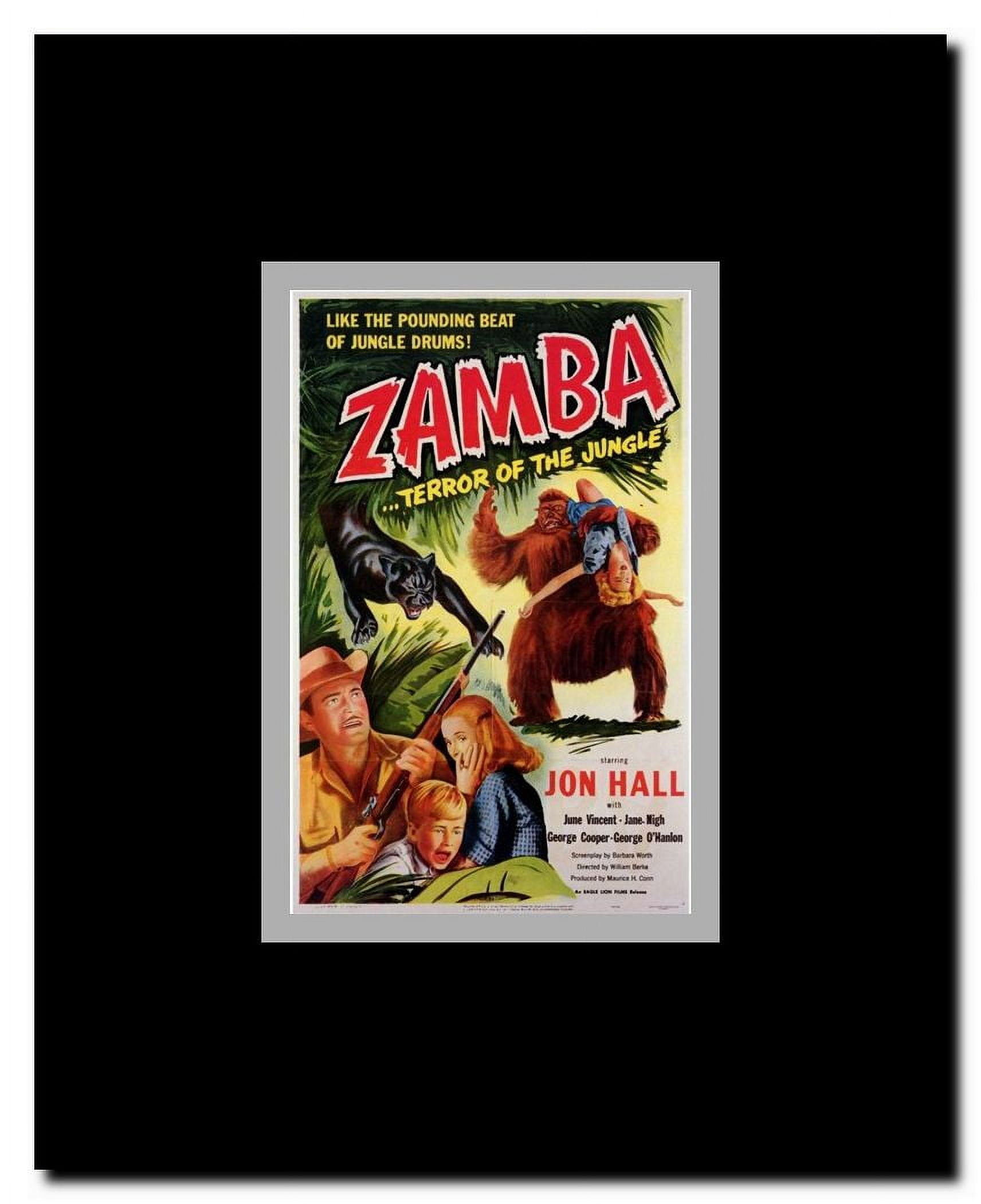 Zamba Framed Movie Poster