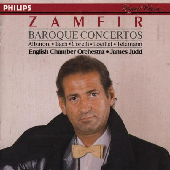 Zamfir - Baroque Concertos: Albinoni, Bach, Corelli, Loeillet, Telemann - English Chamber Orchestra, James Judd / Philips Digital Classics / Philips Audio CD / 420 938-2