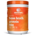 thumbnail image 1 of Zammex Bone Broth Protein Powder Grass Fed Beef, Natural Flavor, 10.59 oz, 18g Protein Hydrolyzed Collagen Peptides Type I & III,Dietary Supplement,Non-GMO,Gluten Free,Paleo & Keto Friendly, 1 of 11