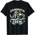 thumbnail image 1 of Zammoth Crew Mammoth Ice Hockey Zamboni Sports Team Ice Rink Unisex T-Shirt, S-5XL, 1 of 2
