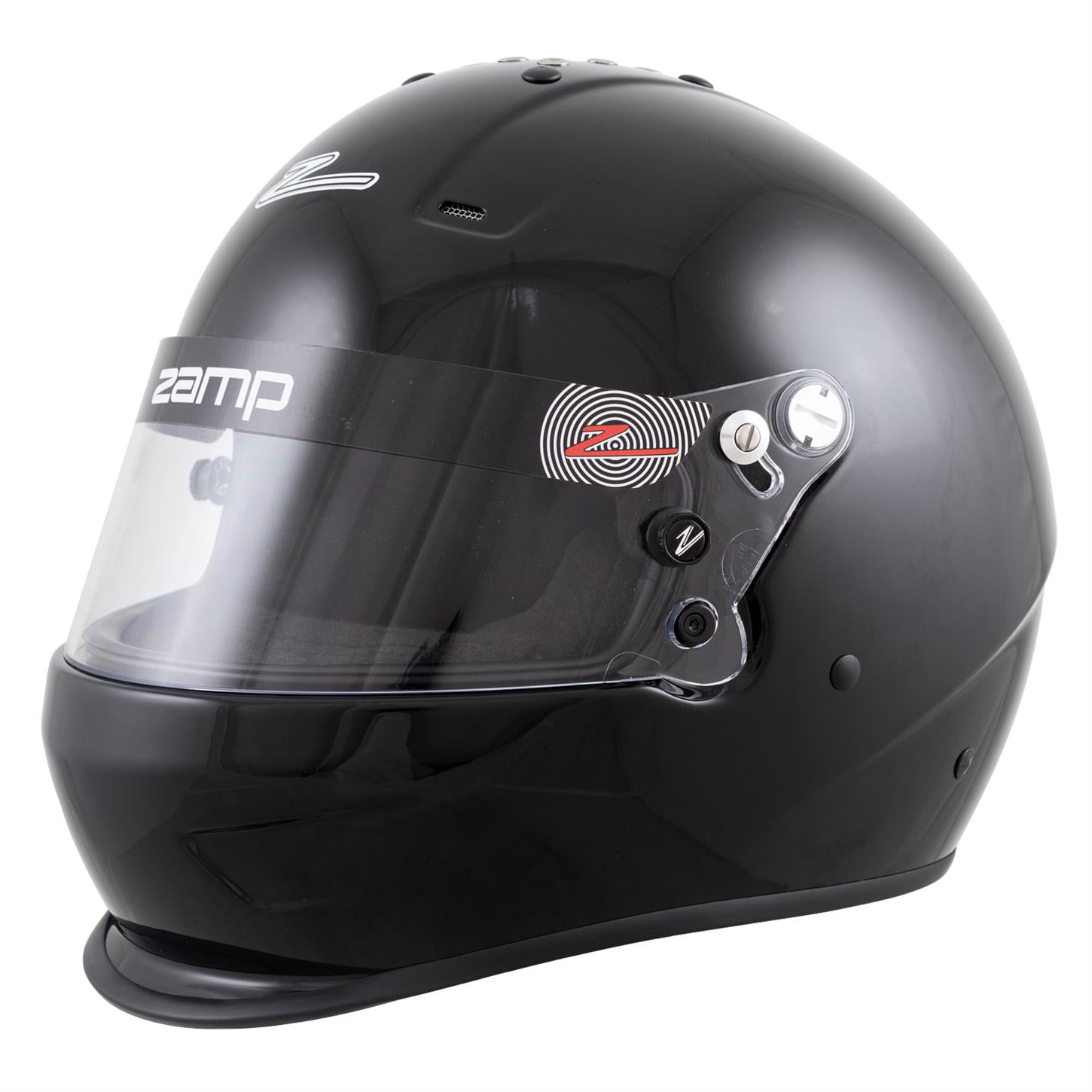 Zamp H768D03XXL RZ-36 Dirt Track Auto Racing Helmet - Full Face - Snell SA2020 Black - 2XL