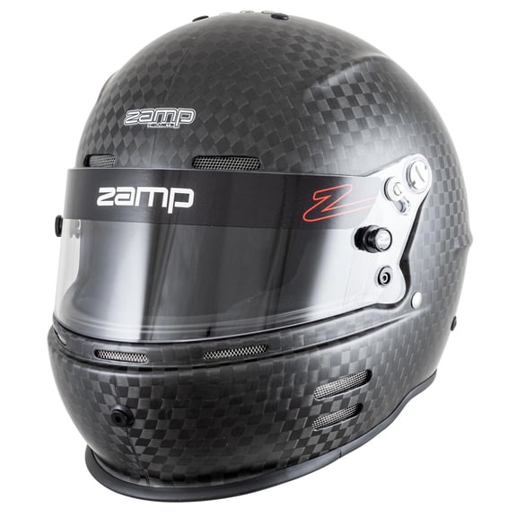 Zamp H780CBFL RZ-66C Racing Helmet, SA2025, Matte Carbon, Large