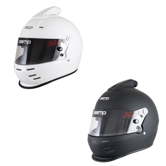 Zamp H782A03FL RZ-38 Racing Helmets, SA2025, Matte Black, Large