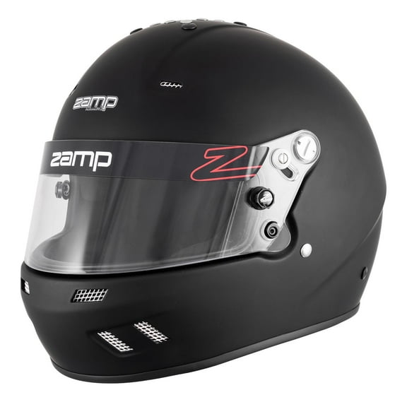 Zamp H78303FL RZ-57V Racing Helmet, SA2025, Matte Black, Large