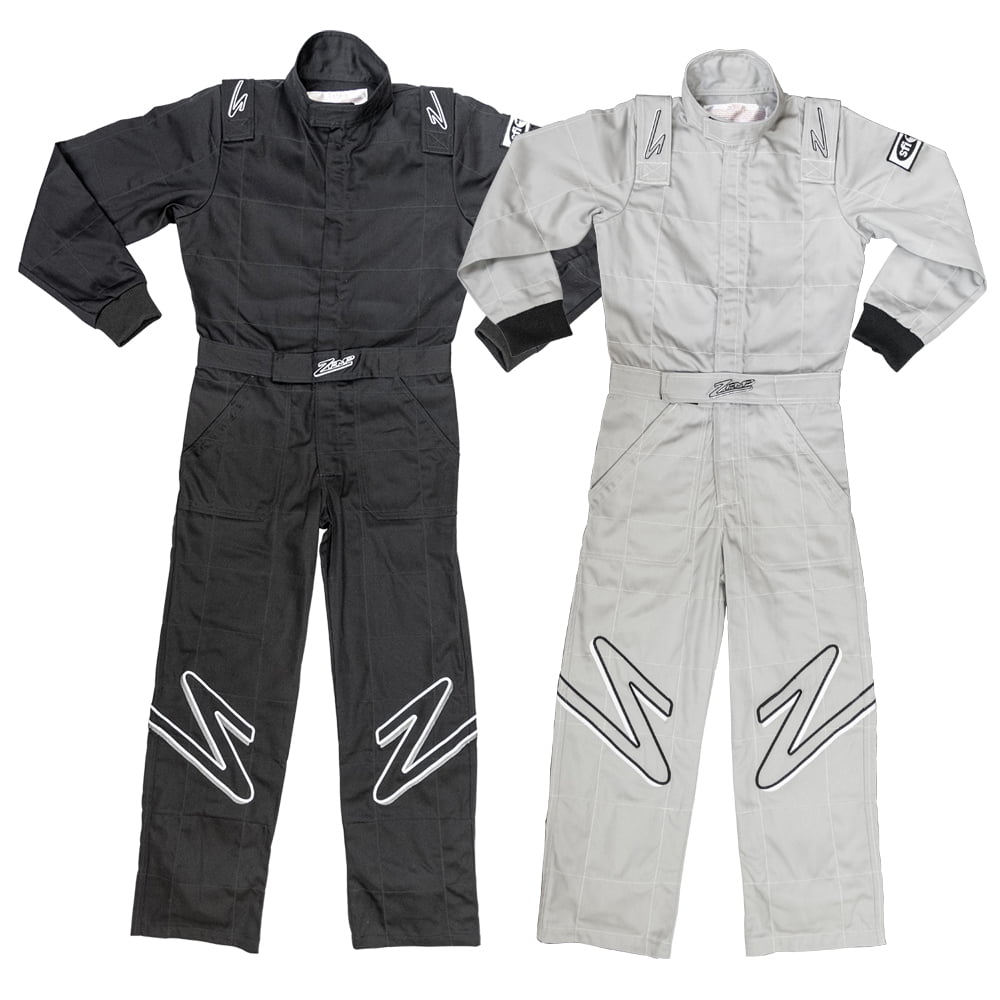 Zamp R010015YS SFI 3.2A/1 Youth Race Suit, Gray, Small