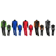 Zamp R07C09L ZR-40 Adult Racing Suit, Green/Black, Large