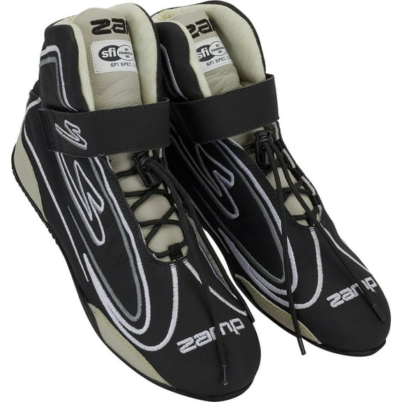 Zamp RSS002C0110 ZR50 Series Racing Shoes, Black, Size 10