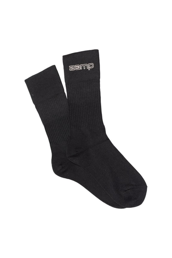 Zamp RU003003S SFI 3.3 Racing Socks - Black - Size Small - Pair