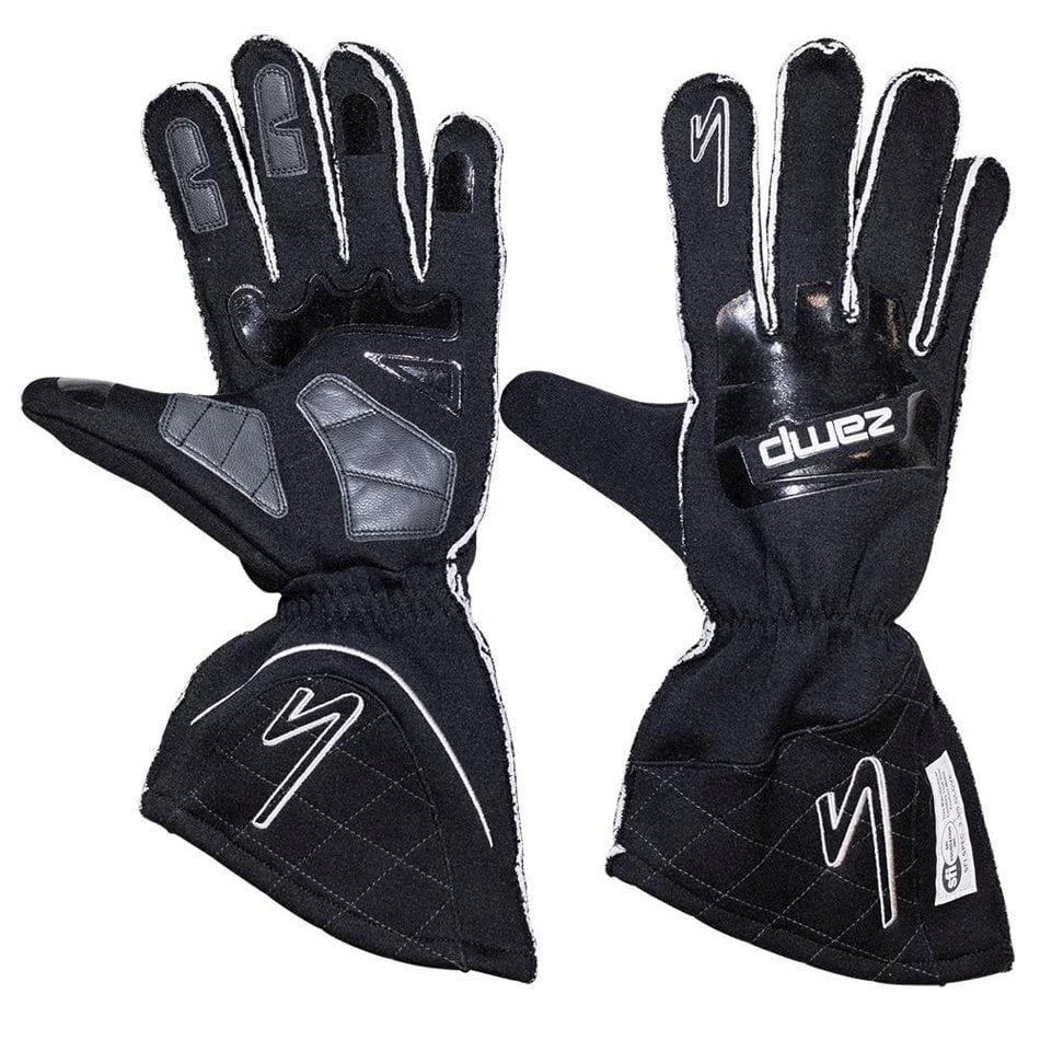 Zamp Gloves ZR-50 Black Med Multi-Layer SFI3.3/5