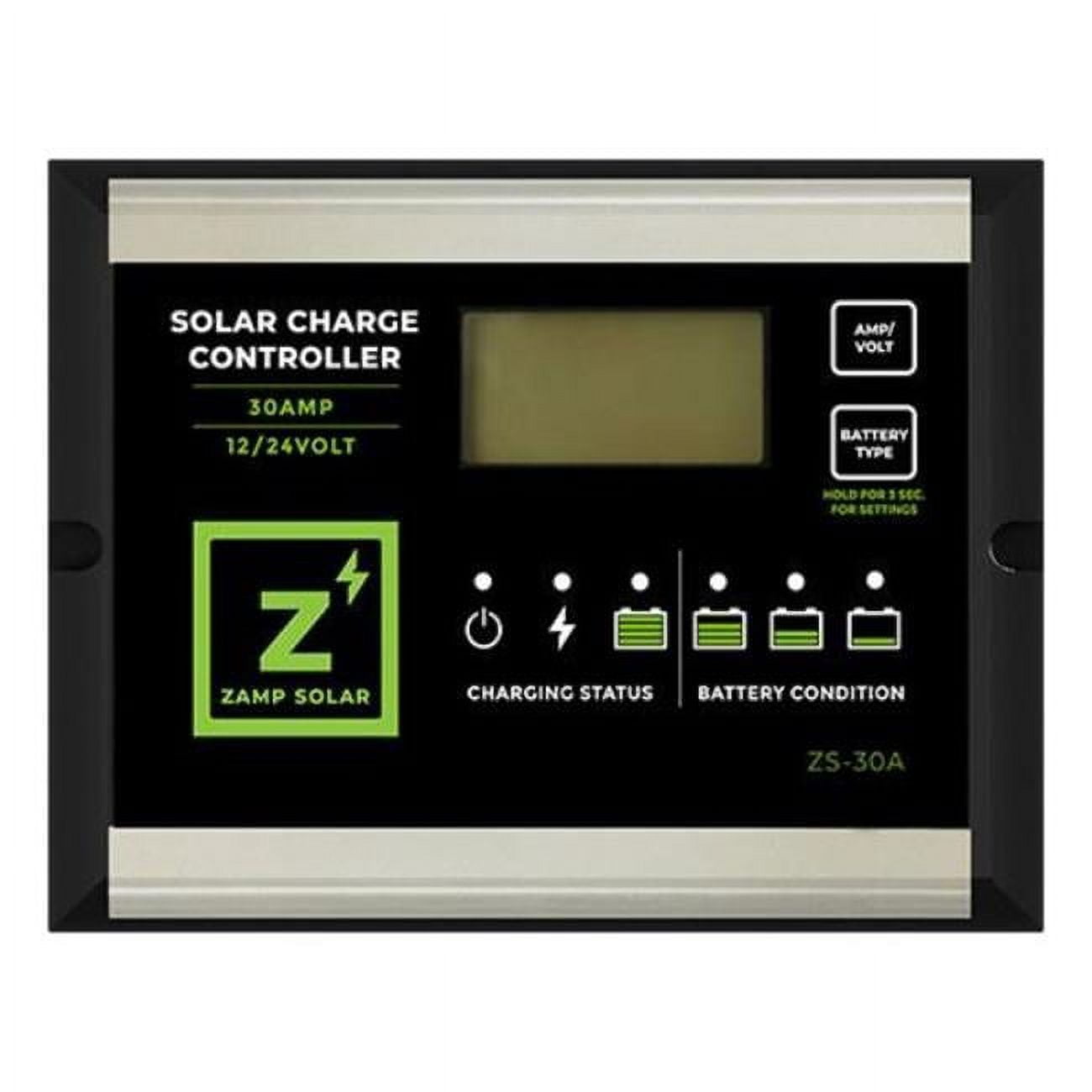 Zamp Solar 30A 30A 5-Stage PWM Charge Controller