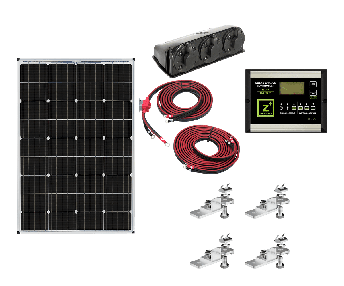 Zamp Solar KIT1003 115w Deluxe Solar Kit