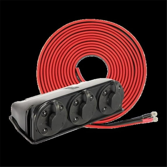 Zamp Solar WIR1001-DX 25' Roof Cap to Charge Controller Wiring Harness