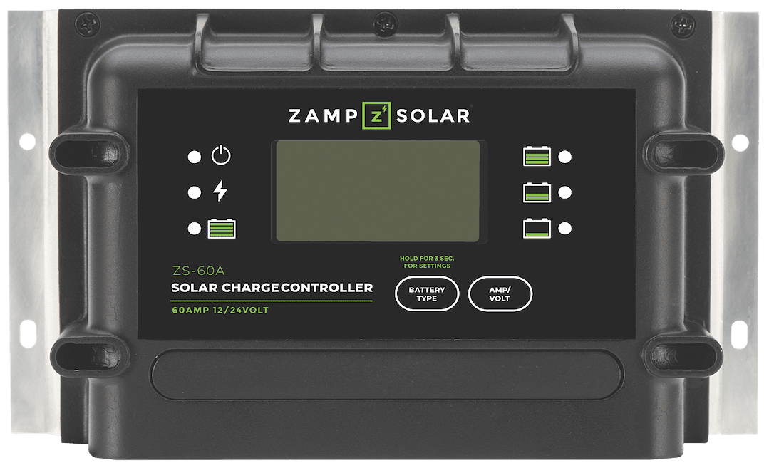 Zamp Solar ZS-60A 60-Amp 5-Stage Pwm Charge Controller