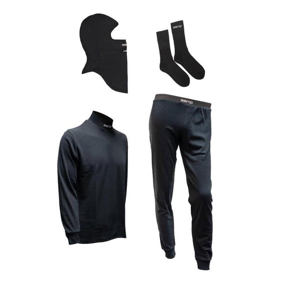 Zamp Underwear Top, Bottom, Socks & Helmet Hood Sock, L/L/M
