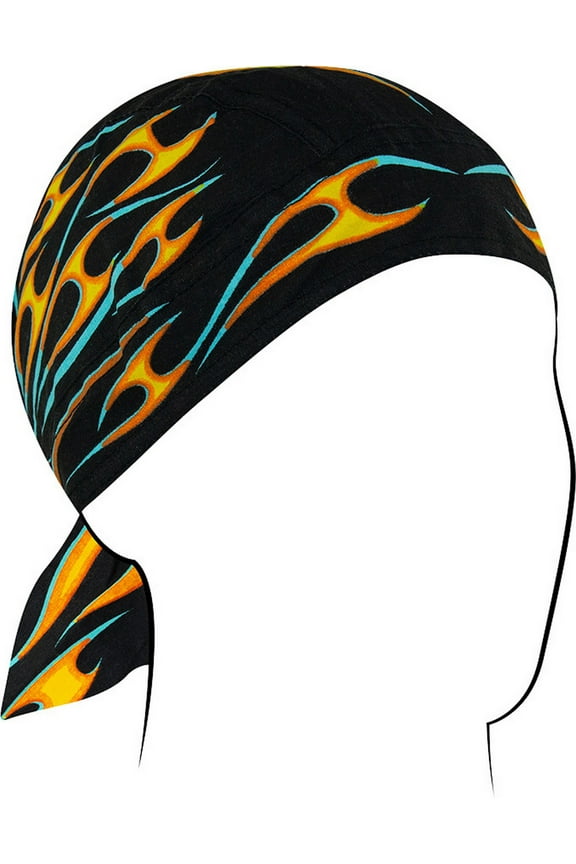Zan Headgear Flydanna Headwrap Hot Rod Flame