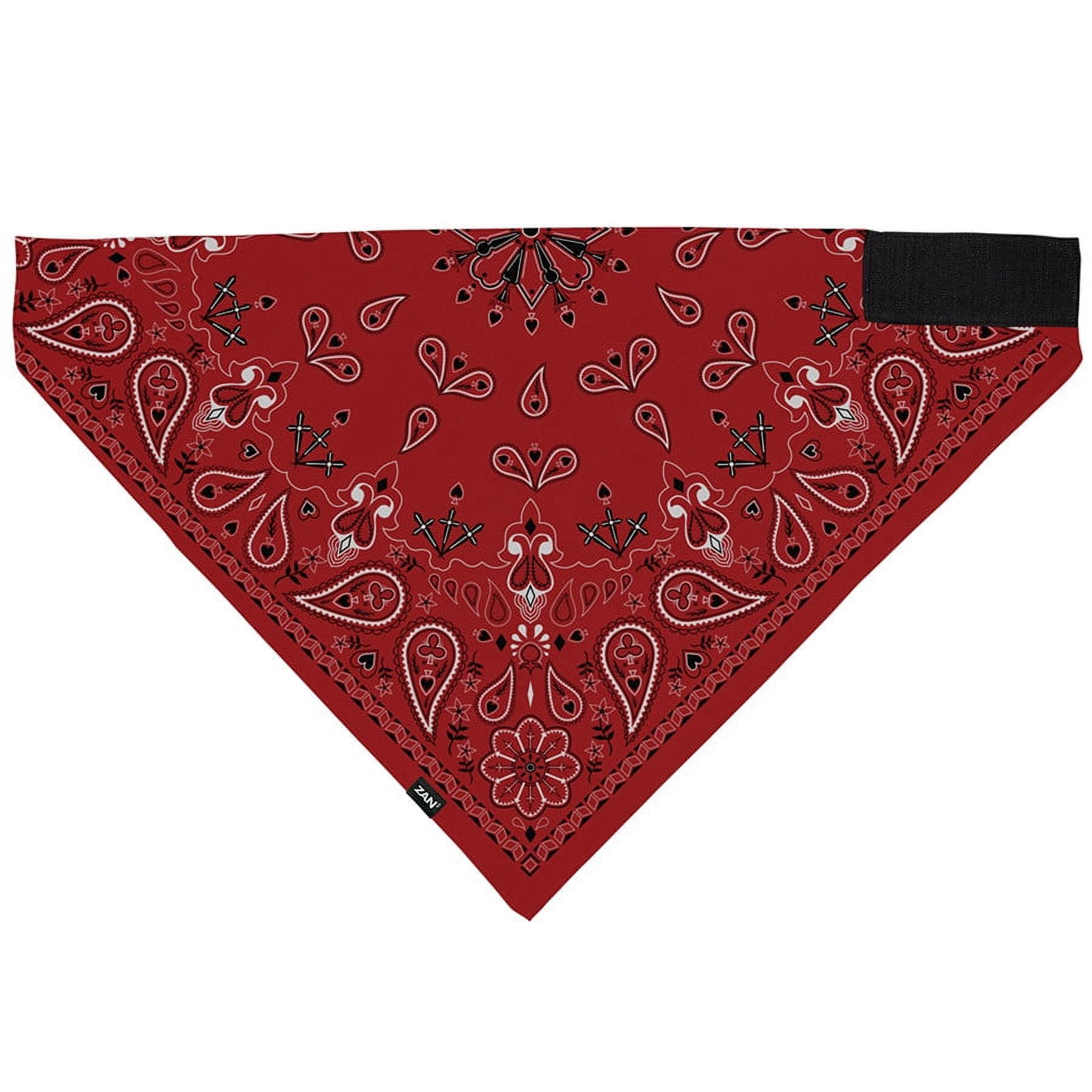 当店在庫してます！ Zan Headgear 3-in-1 Sportflex Bandana Red Paisley - Walmart.com Clothing