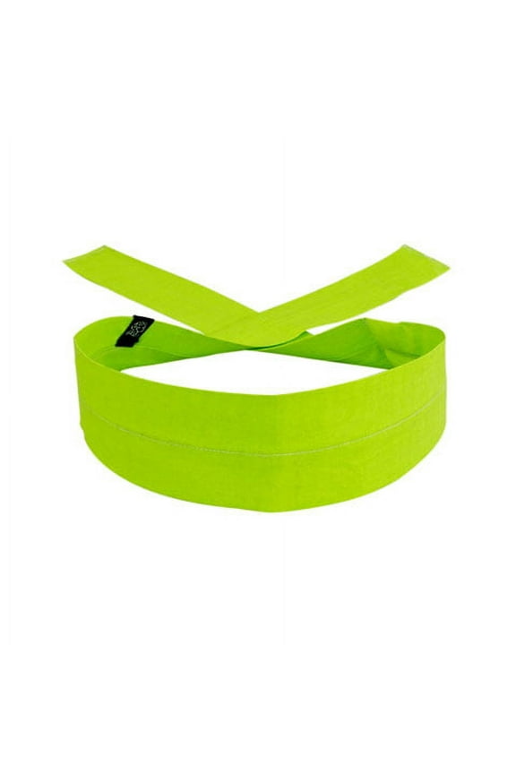 Zan Headgear Cooldanna Hi-Vis Lime (OSFM, Green Hi-Vis Lime)