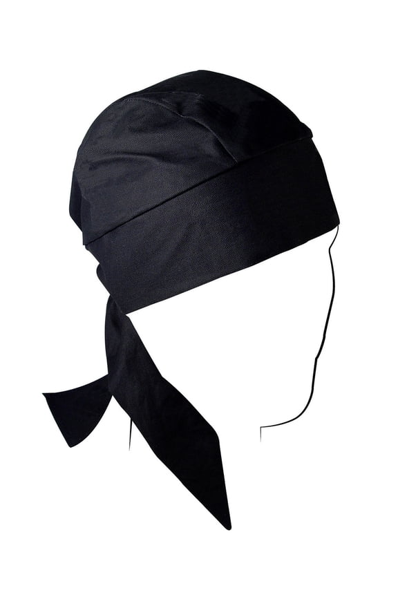 Zan Headgear Deluxe Flydanna Headwrap Black