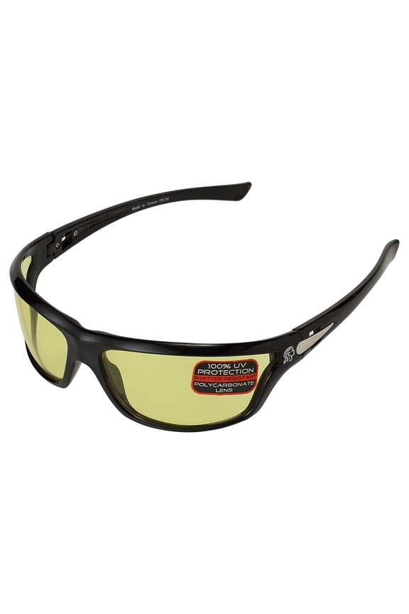 Zan Headgear Florida Sunglasses , Yellow, Mens/Unisex, Yellow