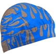 thumbnail image 1 of Zan Headgear Flydanna Blue Flames   Z688, 1 of 1