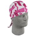 thumbnail image 1 of Zan Headgear Flydanna Breast Cancer White/Pink Ribbon   ZBC03, 1 of 1