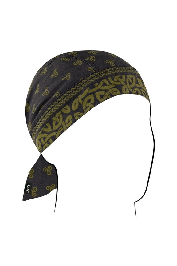 Zan Headgear Cotton Flydanna Headwrap Celtic Paisley