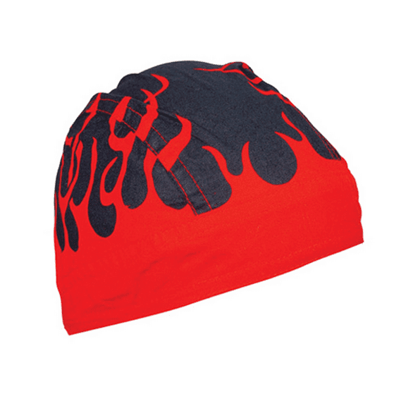Zan Headgear Flydanna Headwrap Red Flames