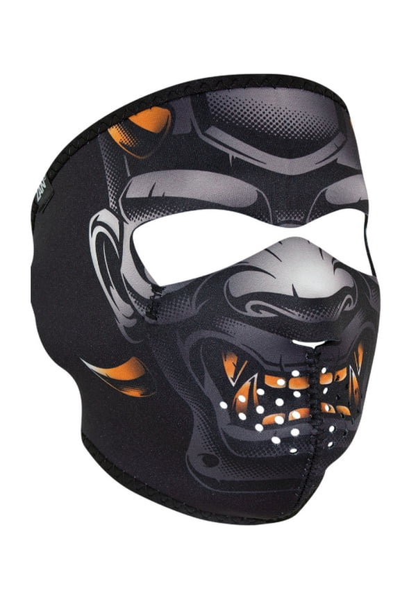 Zan Headgear Full Face Neoprene Facemask Horned Demon
