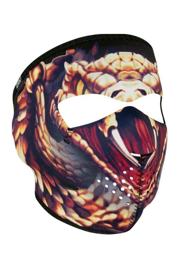 Zan Headgear Full Face Neoprene Facemask Snake