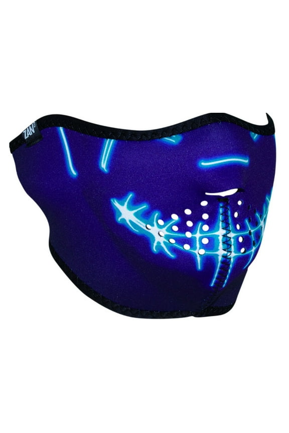 Zan Headgear Half Face Neoprene Mask Dystopian