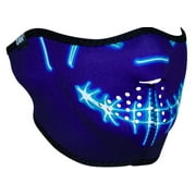 Zan Headgear نصف الوجه النيوبرين قناع ديستوبيا