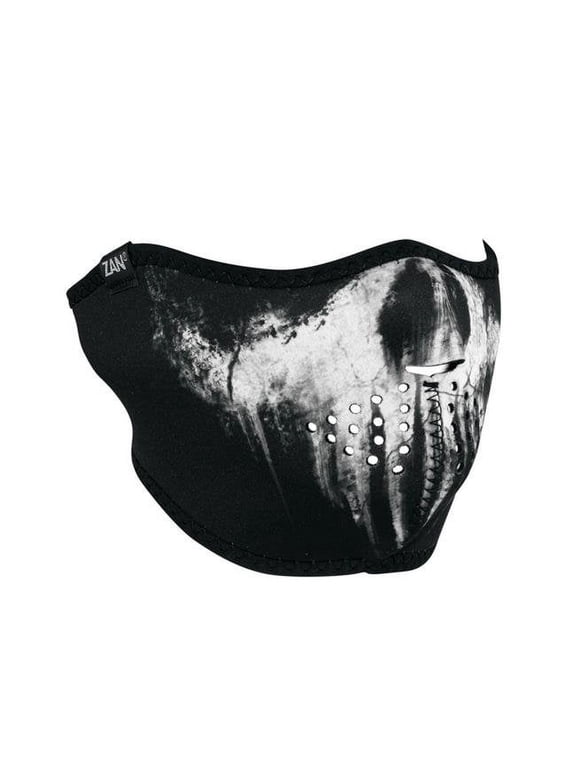 Bobster Zan Neoprene Skull Ghost Half Mask