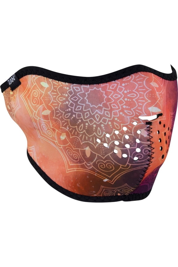 Zan Headgear Half Face Neoprene Mask Starry Mandala