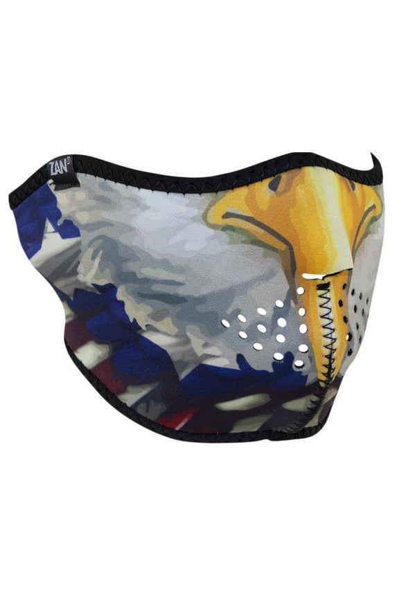 Zan Headgear Half Face Mask (One Size Fits Most, USA fits Eagle™)
