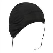 Zan Headgear Helmet Liner, Black Coolmax