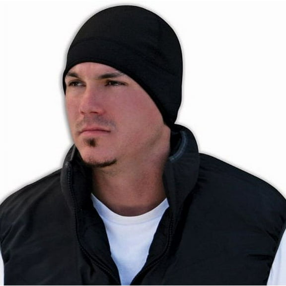 Zan Headgear Helmet Liner/Windproof Beanie Black