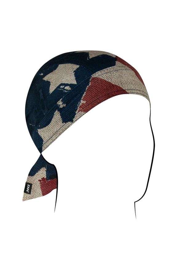 Zan Headgear Micro-Mesh Polyester Flydanna Headwrap Patriot