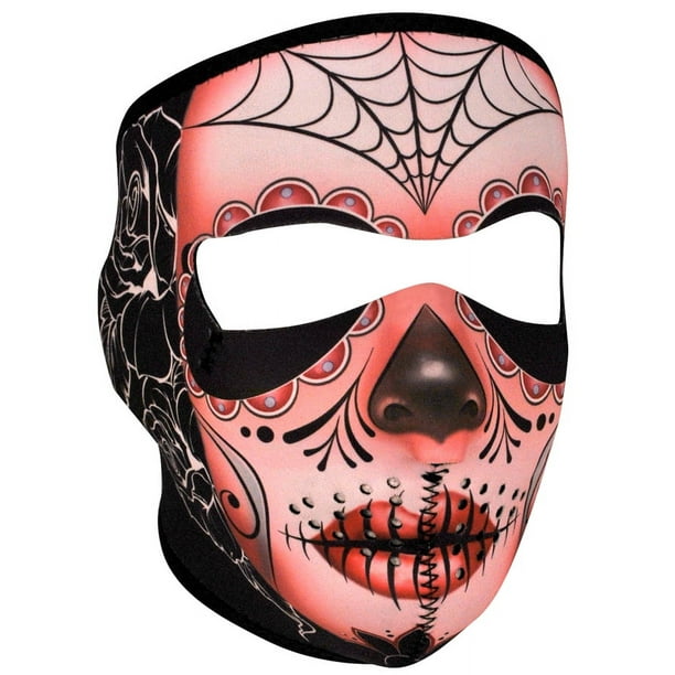 ZANheadgear® WNFM142 - Solid Neoprene Full-Face Mask (Hi-Viz Orange