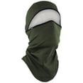 thumbnail image 1 of Zan Headgear SportFlex Series Convertible Balaclava Olive Drab (OSFM, Green Olive Drab), 1 of 1
