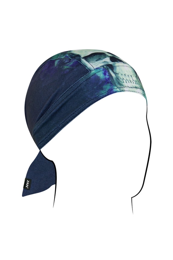 Zan Headgear Sportflex Flydanna Headwrap Paint Skull
