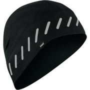 Zan Headgear Sportflex Series Beanie One Size Fits Most, Reflective Black