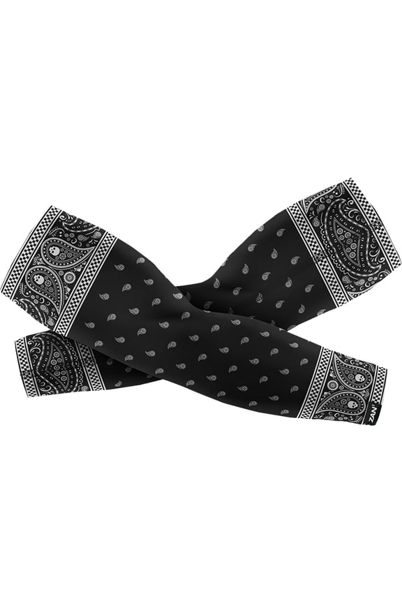 Zan Headgear Sportflex Arm Sleeves Classic Bandanna LG