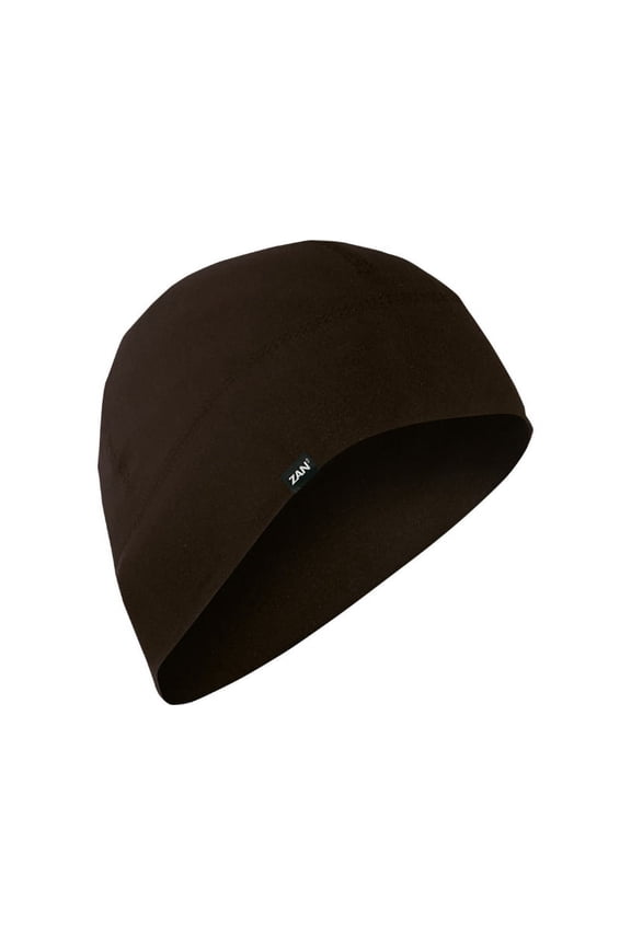 Zan Headgear Sportflex Helmet Liner/Beanie Brown
