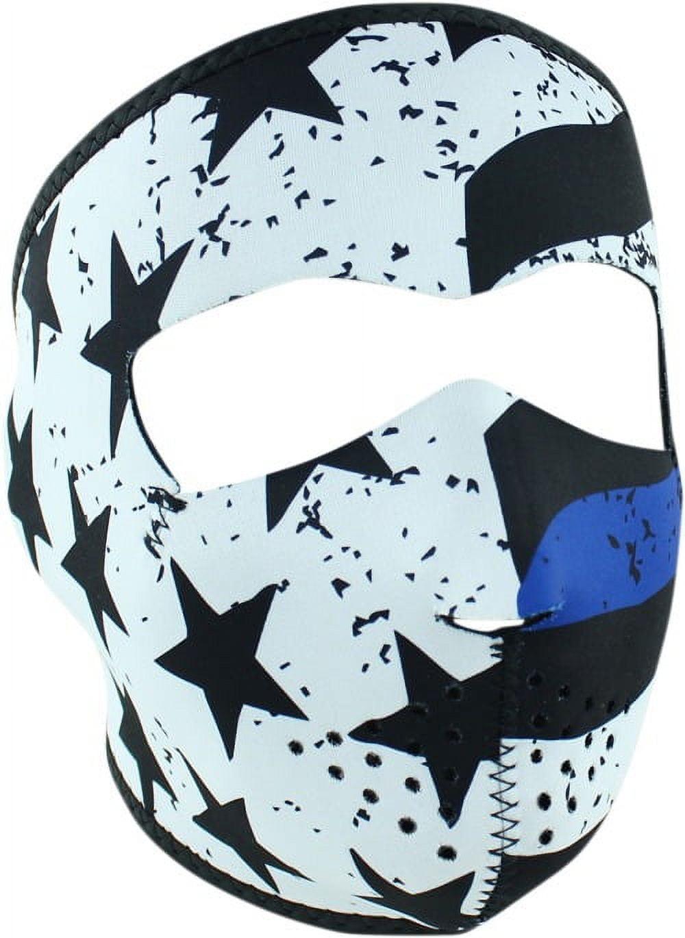 Zan Headgear WNFM119, Full Face Neoprene Face Mask, Ski Mask, Reverses