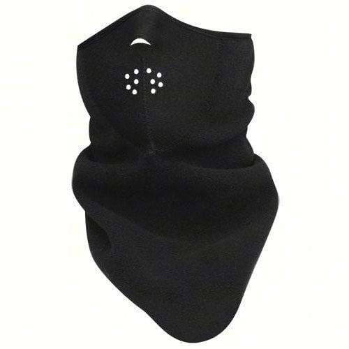 Zan Headgear Neodanna with Windbreaker Liner (One Size Fits Most, Black)