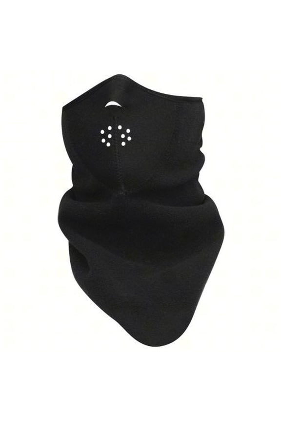 Zan Headgear Neodanna with Windbreaker Liner (One Size Fits Most, Black)