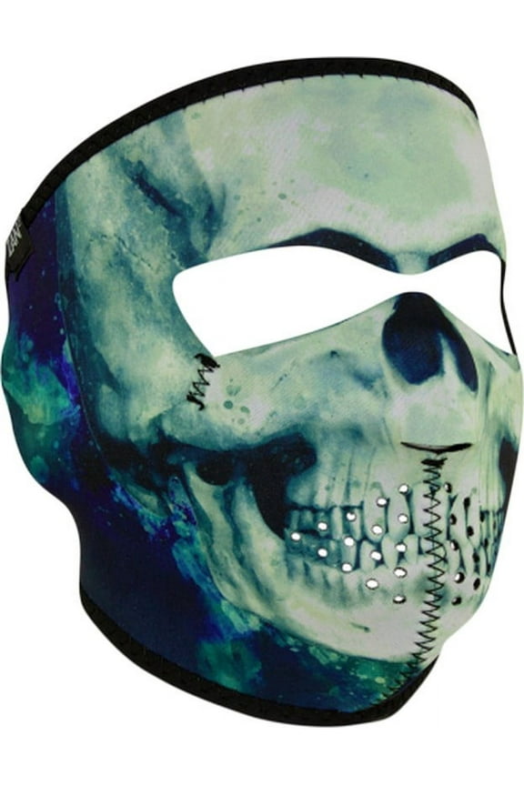 Neoprene Full Face Mask Paint Skull