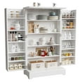 ZanQee 41" Kitchen Pantry Storage Freestanding Buffet