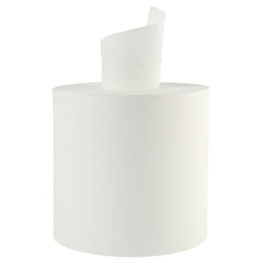 ZanQee BWK410322 10 in. 2 Ply Center-Pull Roll Towels - White (6/Carton)