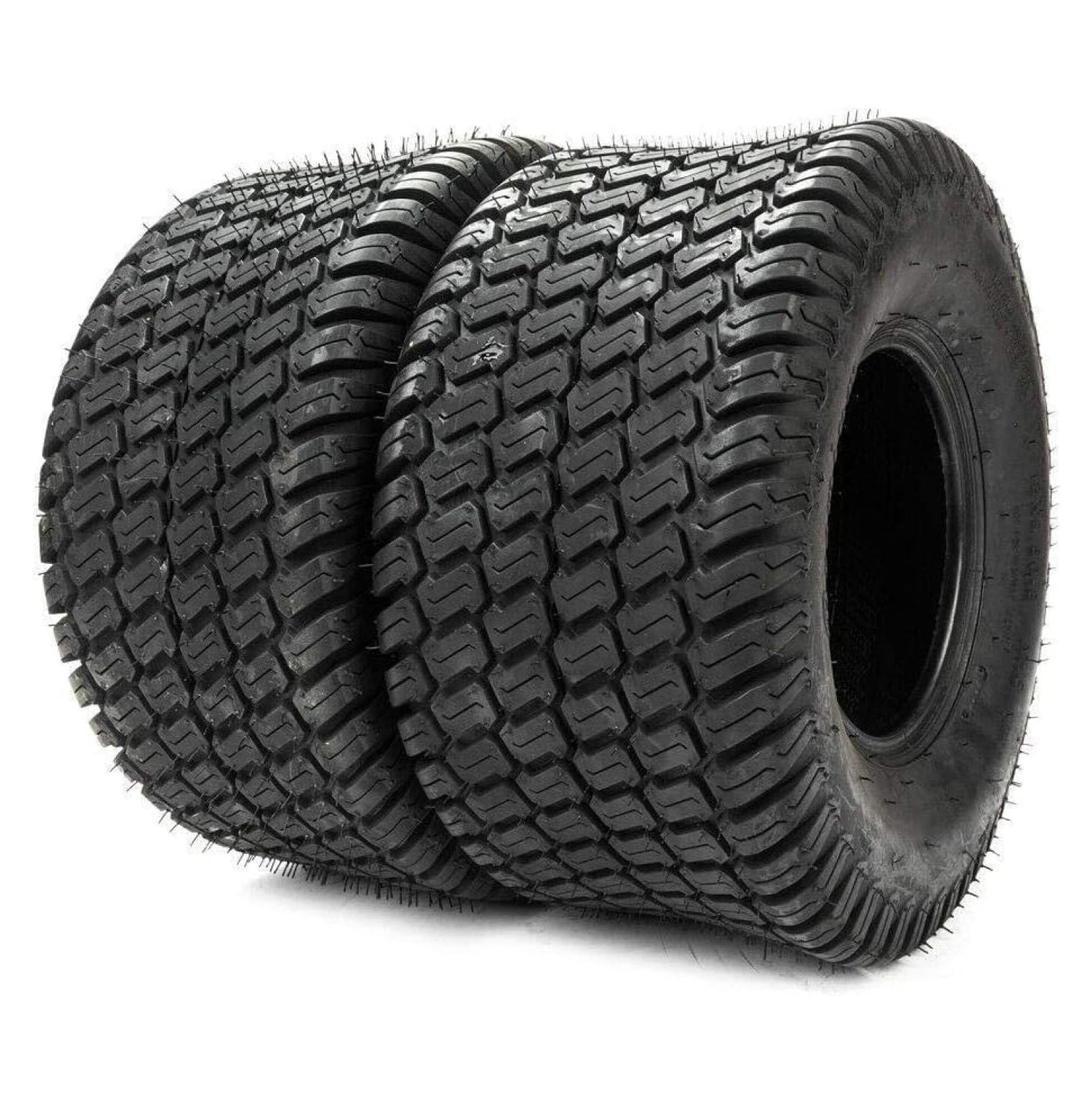 ZanQee Set of 2 18x9.58 Turf Lawn Mower Tire 18/9.58 4PR Golf Cart